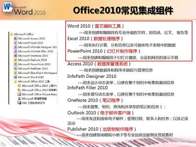 大学计算机基础-word2010课件PPT